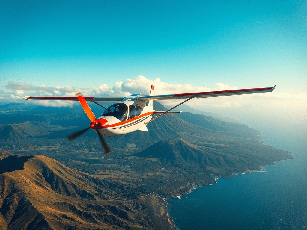 Découverte de l&rsquo;île de la Réunion par&nbsp;ULM