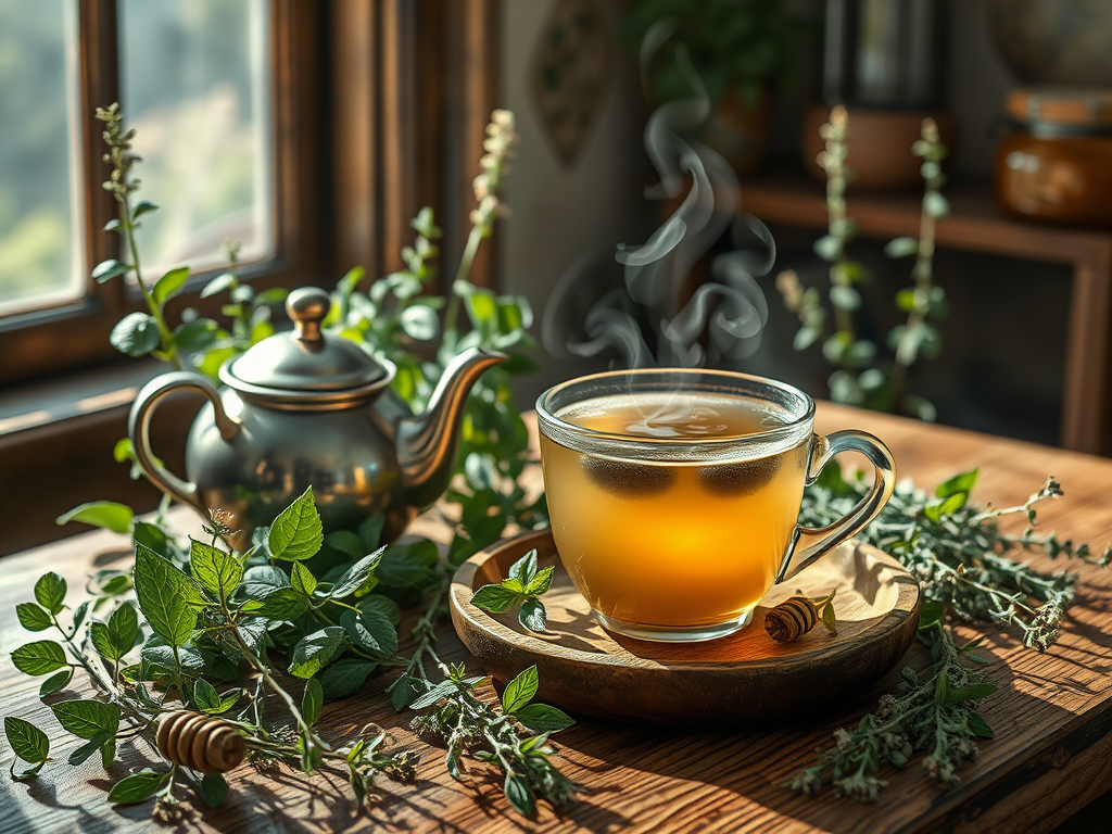 Tisane pour la&nbsp;grippe