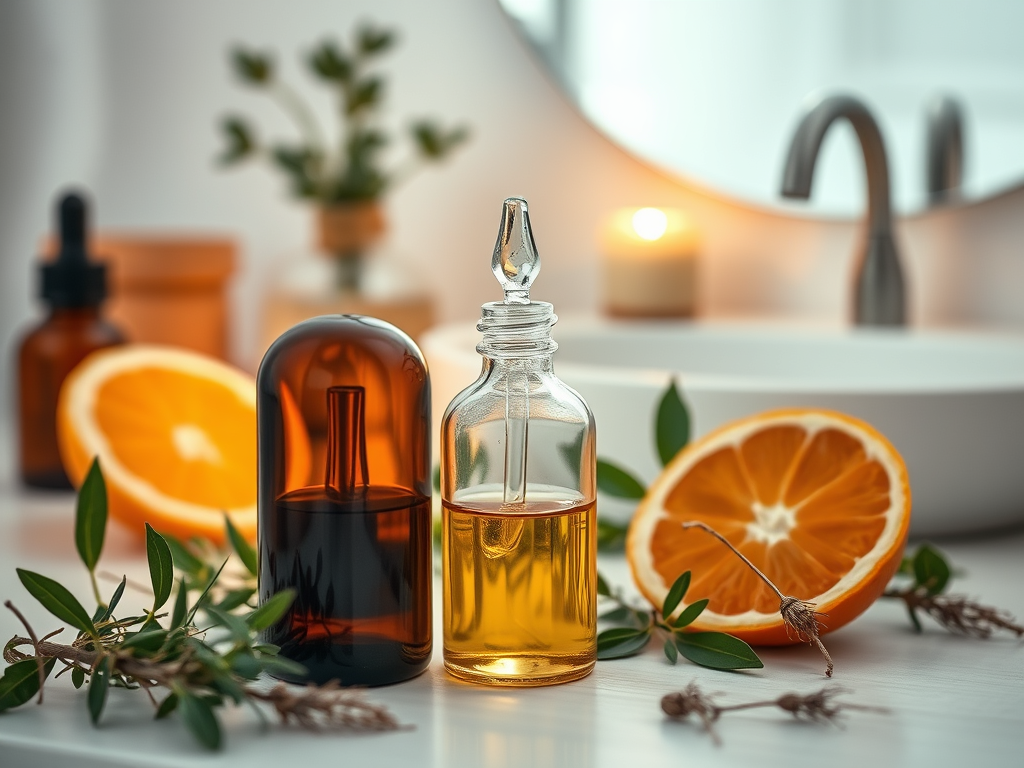 Huiles Essentielles pour le Visage et le&nbsp;Cou