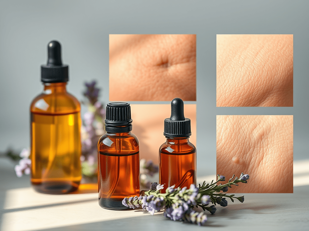 Soigner les Maladies de la peau aux huiles essentielles, dermatoses, enflures, excroissances&nbsp;diverses